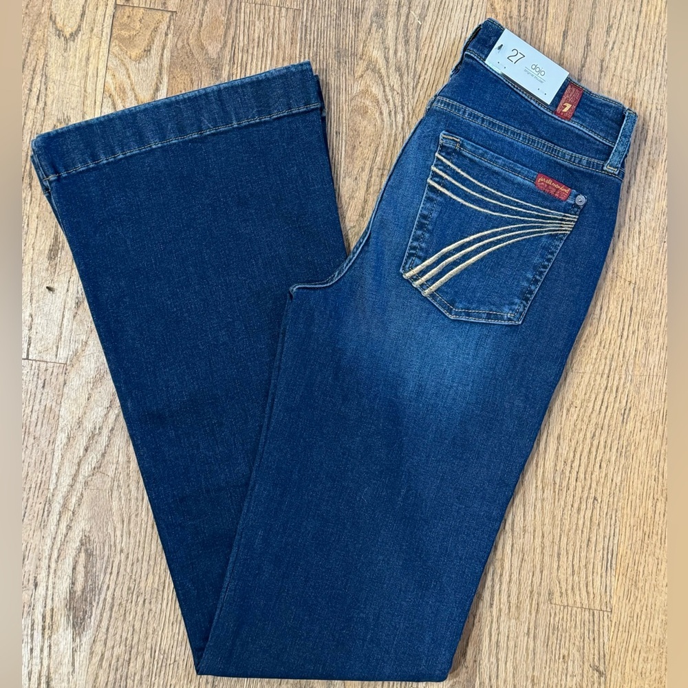 7 FOR ALL MANKIND DOJO JEANS 7FAMK 27x34